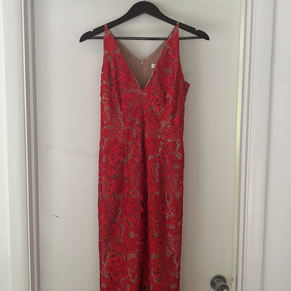Dress the Population Dress worn once Perfect for a Wedding size medium